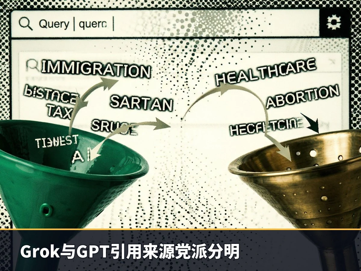 Grok与GPT引用来源党派分明