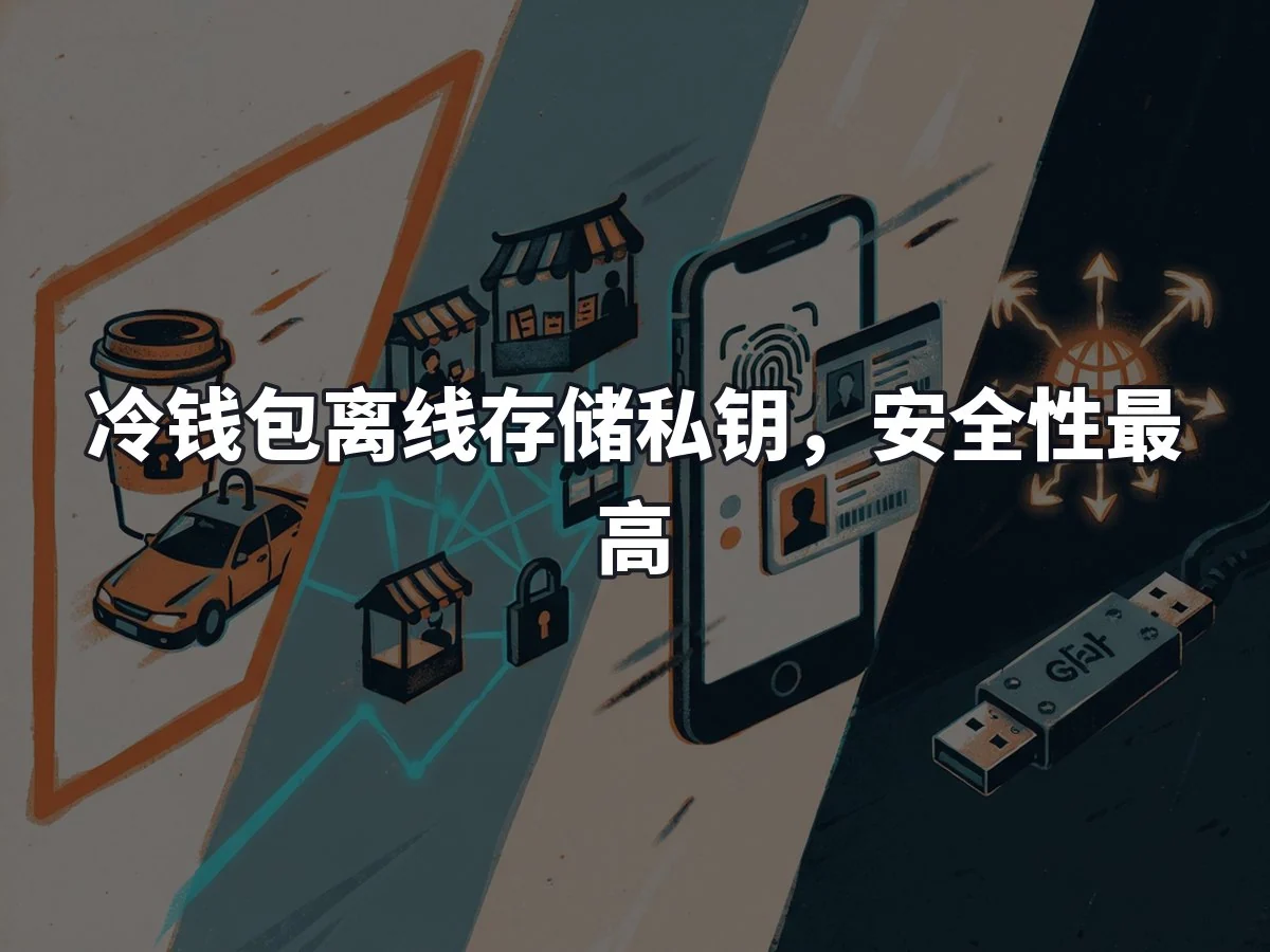 冷钱包离线存储私钥,安全性最高