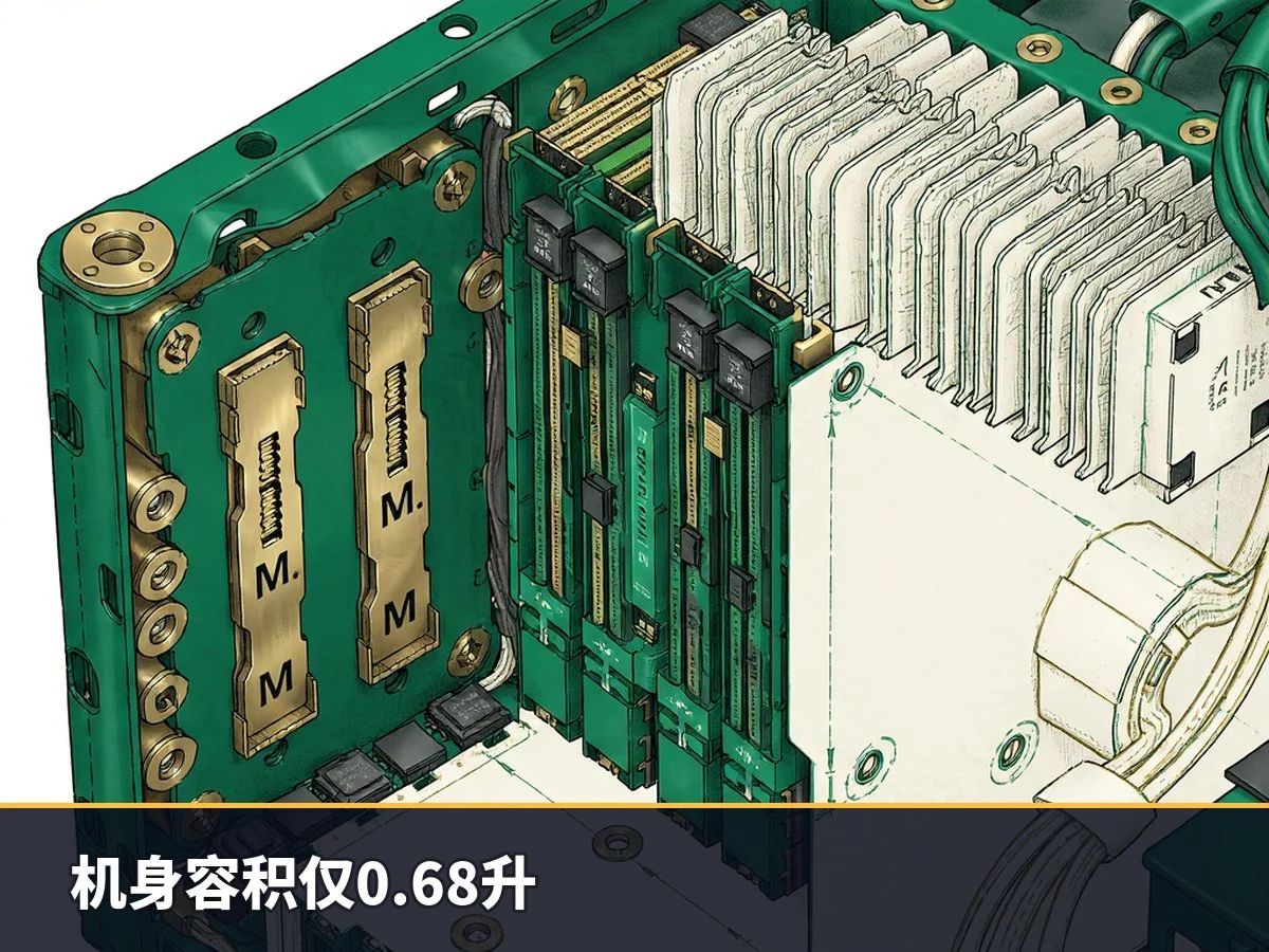 机身容积仅0.68升