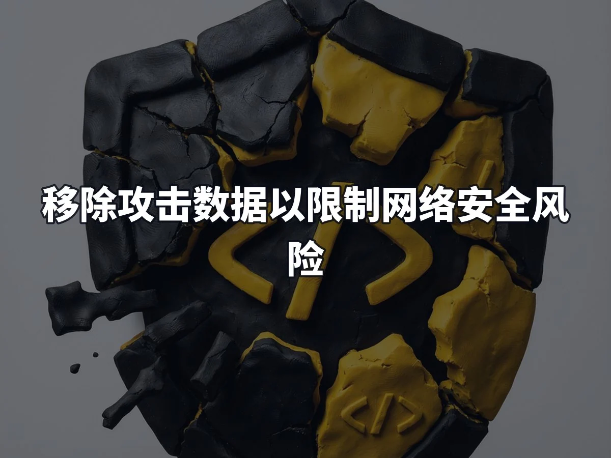 移除攻击数据以限制网络安全风险