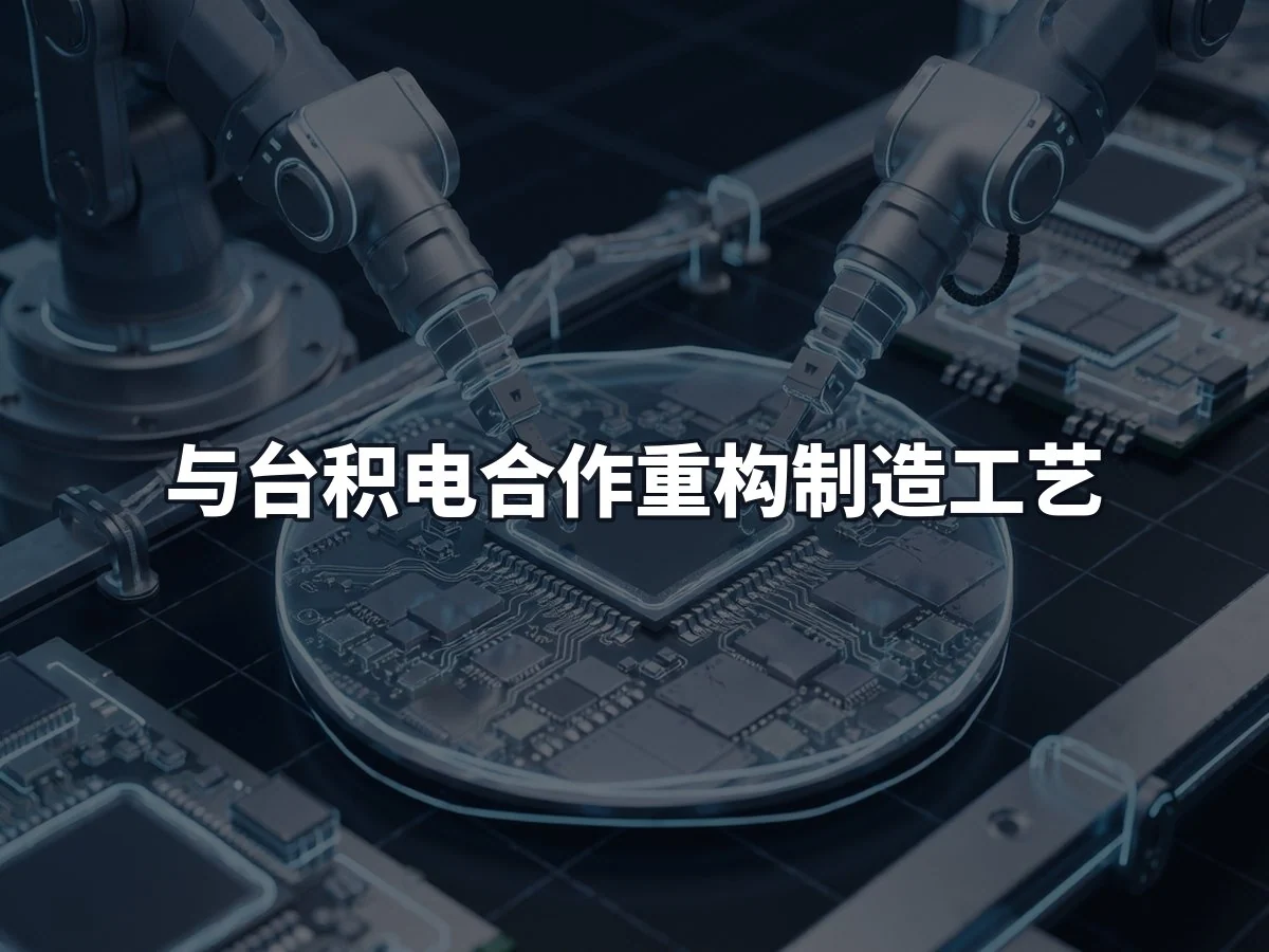 与台积电合作重构制造工艺