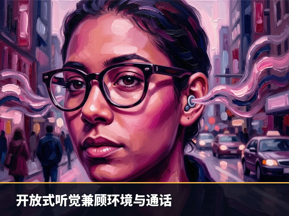 开放式听觉兼顾环境与通话
