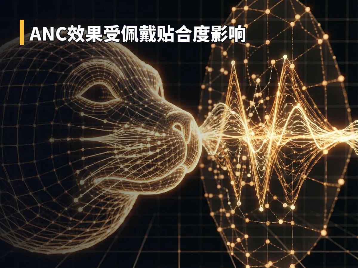 ANC效果受佩戴贴合度影响