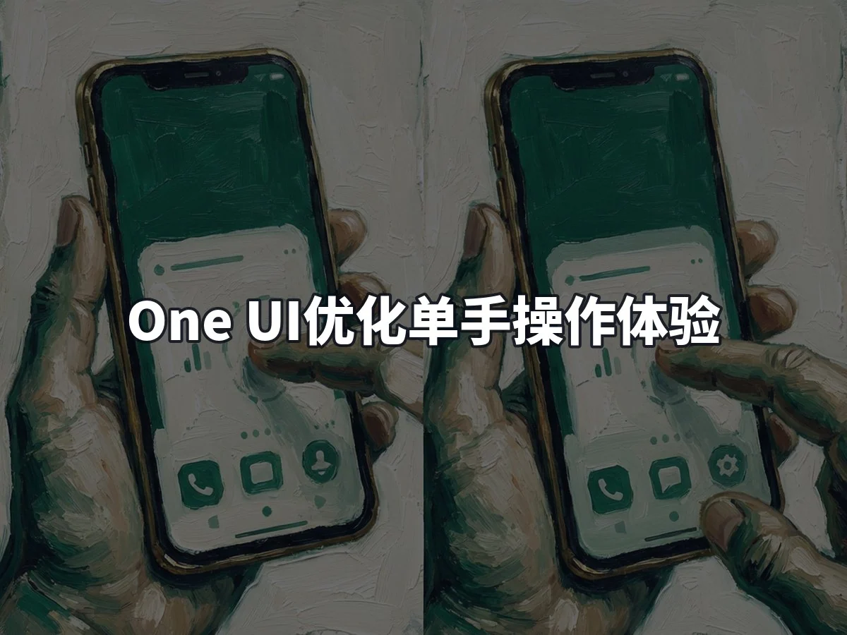 One UI优化单手操作体验