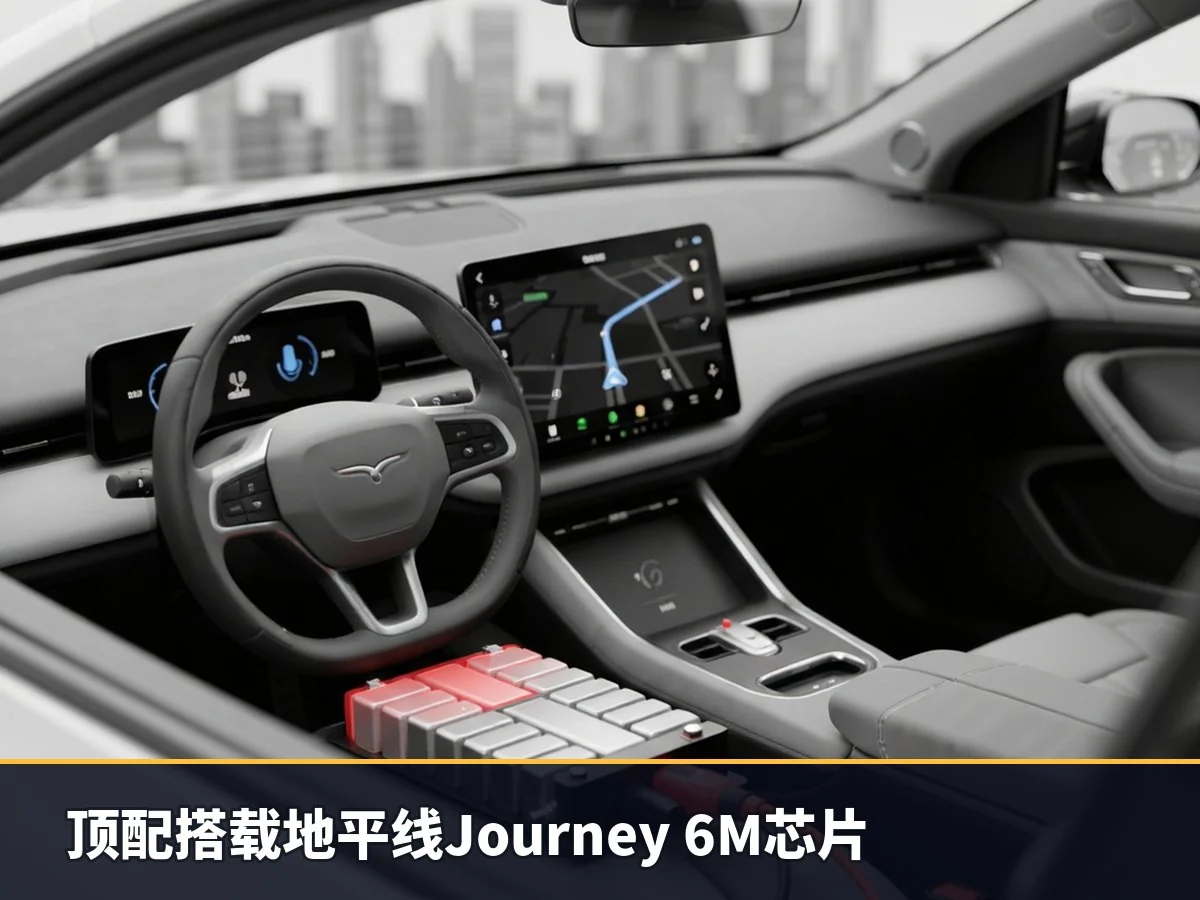 顶配搭载地平线Journey 6M芯片