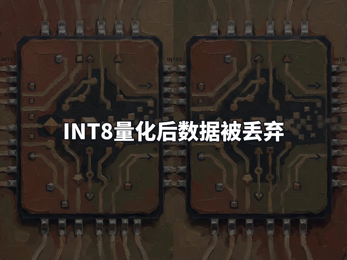 INT8量化后数据被丢弃