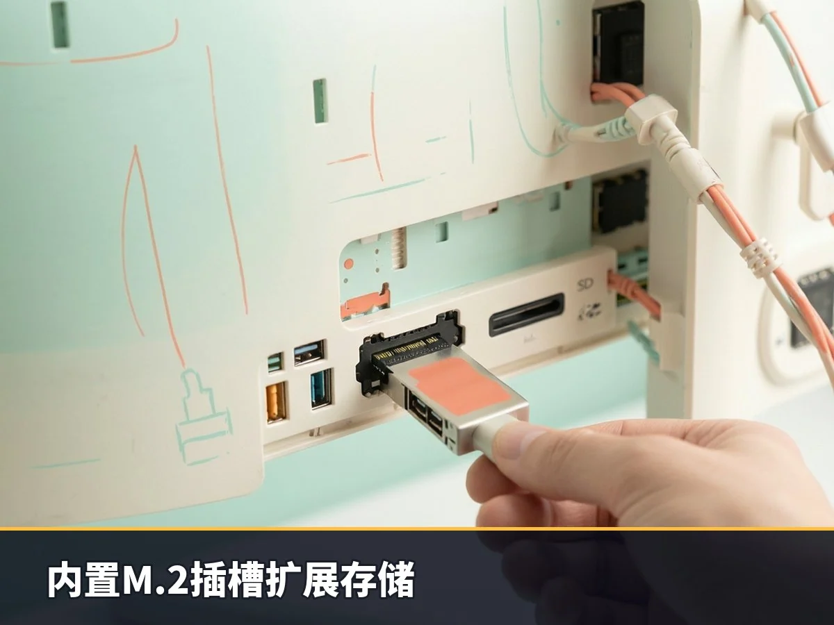 内置M.2插槽扩展存储