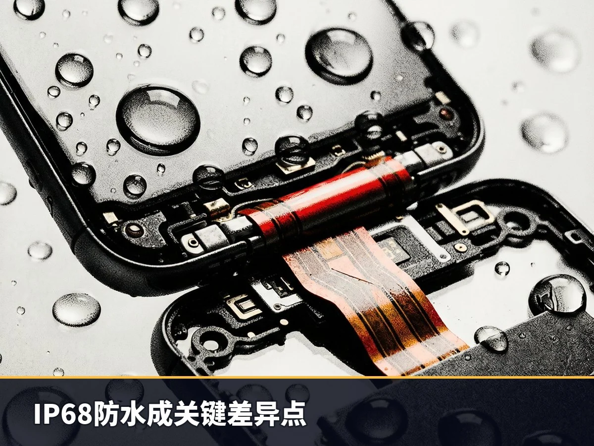 IP68防水成关键差异点