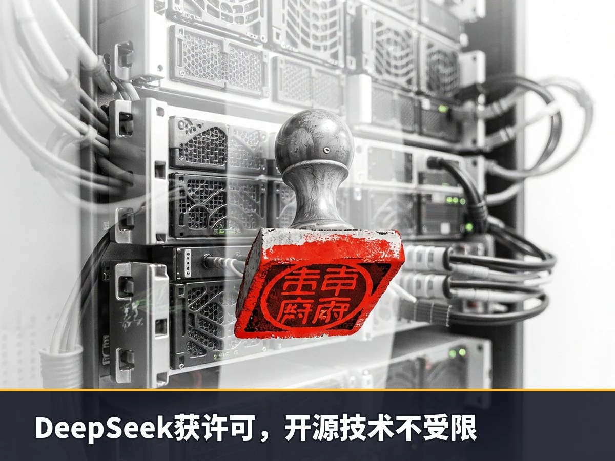 DeepSeek获许可,开源技术不受限