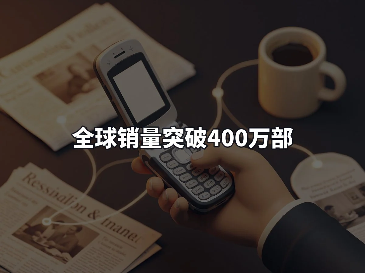 全球销量突破400万部