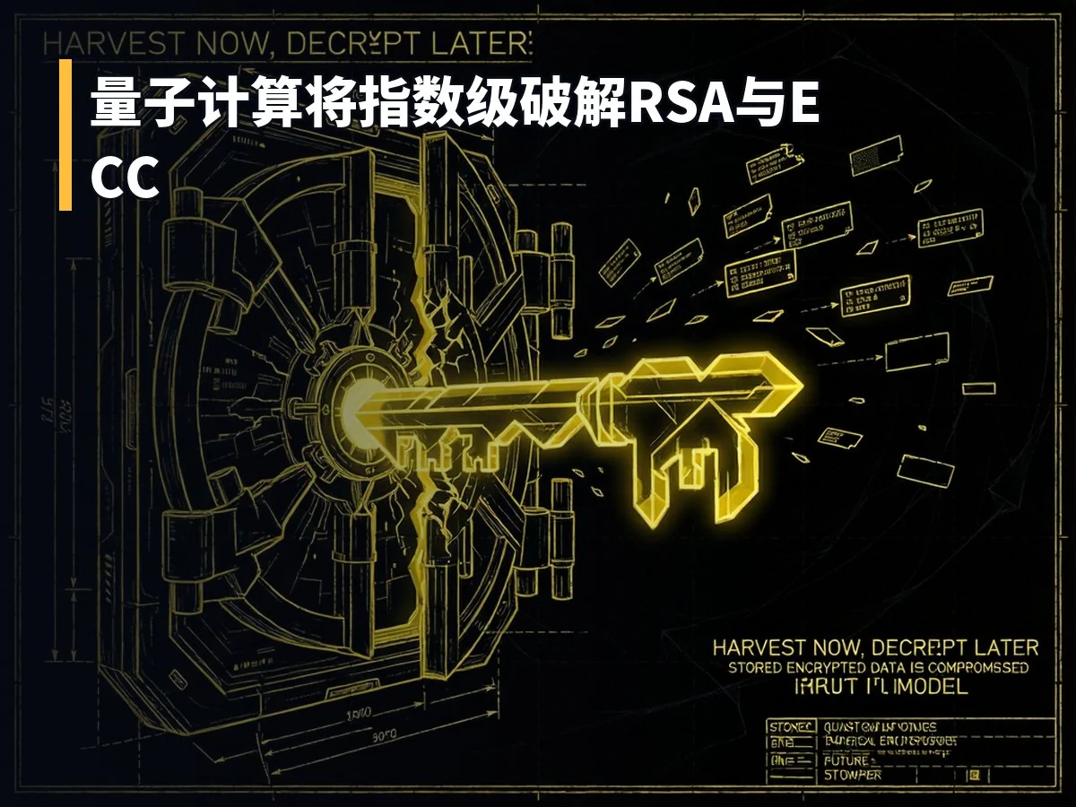 量子计算将指数级破解RSA与ECC