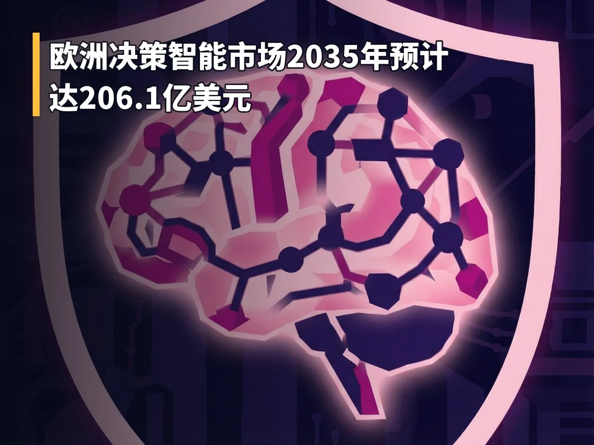 欧洲决策智能市场2035年预计达206.1亿美元