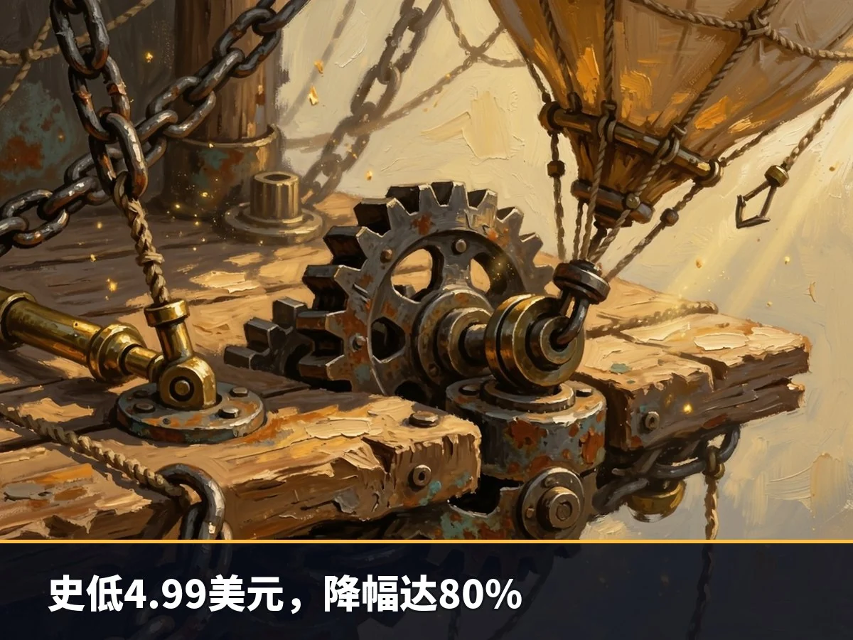 史低4.99美元,降幅达80%