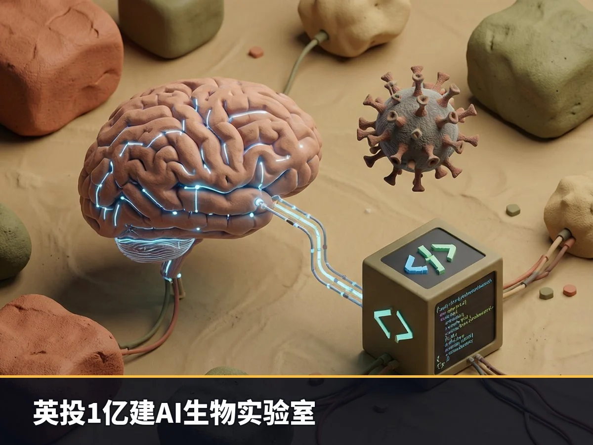 英投1亿建AI生物实验室