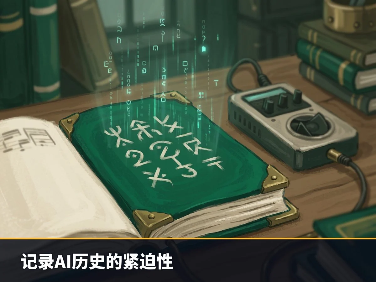 记录AI历史的紧迫性
