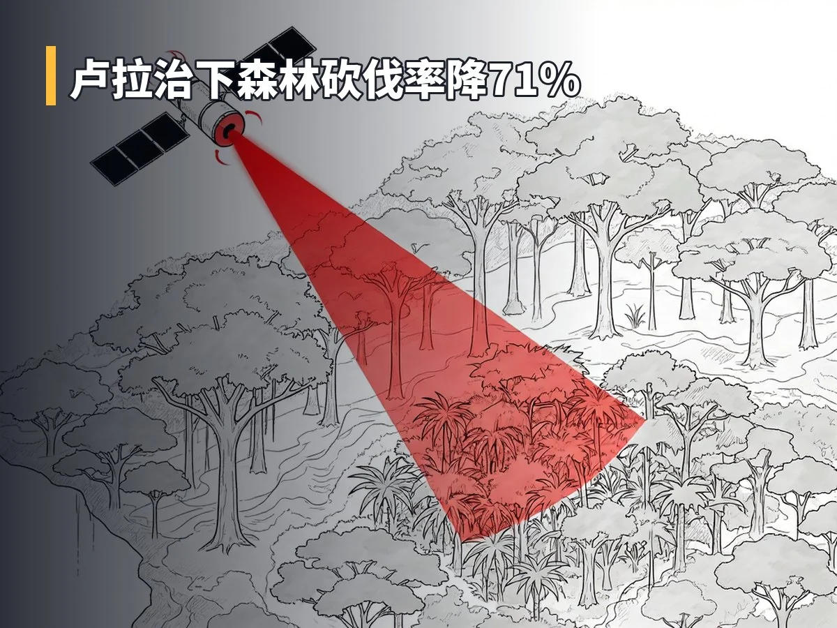 卢拉治下森林砍伐率降71%