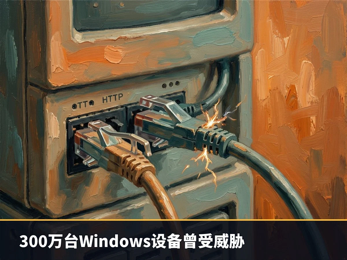 300万台Windows设备曾受威胁