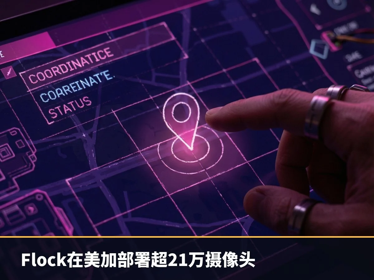 Flock在美加部署超21万摄像头
