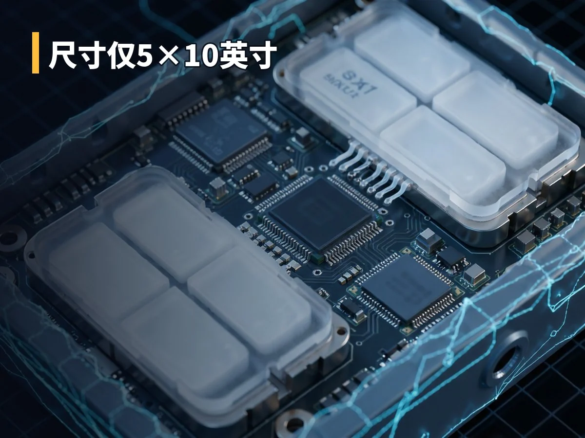 尺寸仅5×10英寸