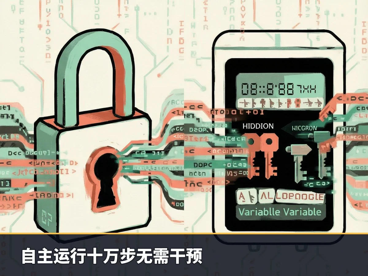 自主运行十万步无需干预