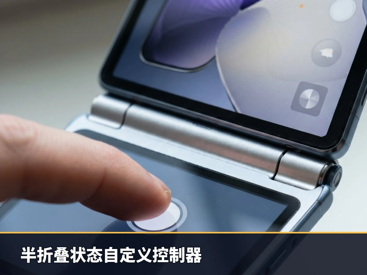 半折叠状态自定义控制器
