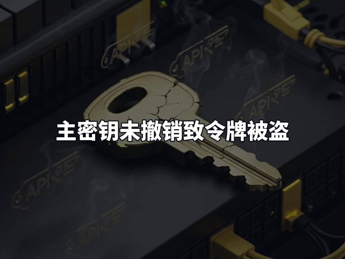 主密钥未撤销致令牌被盗