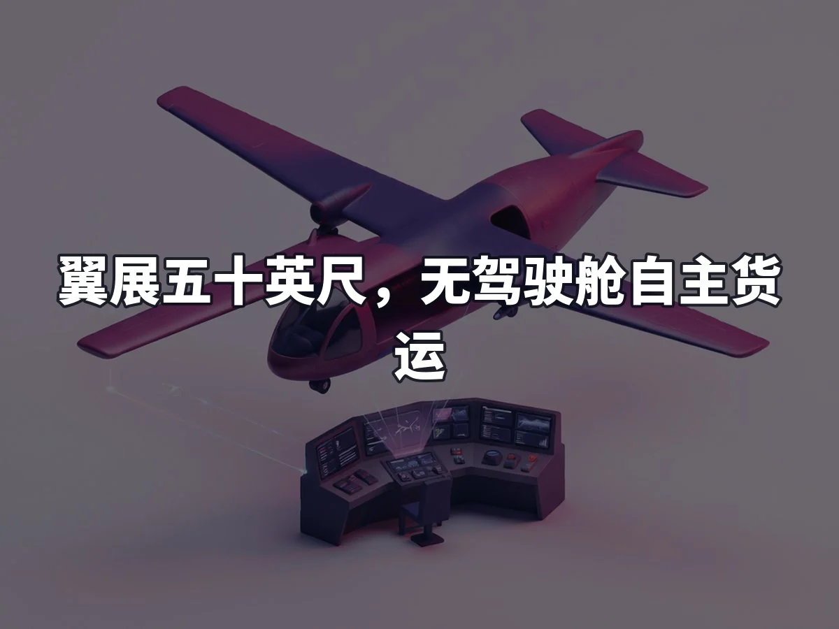 翼展五十英尺,无驾驶舱自主货运