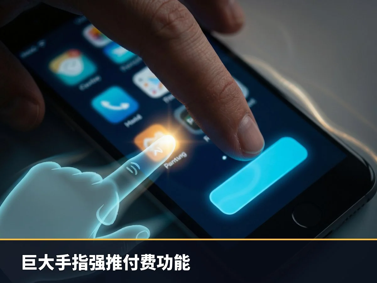 巨大手指强推付费功能