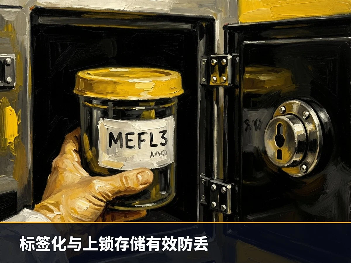 标签化与上锁存储有效防丢