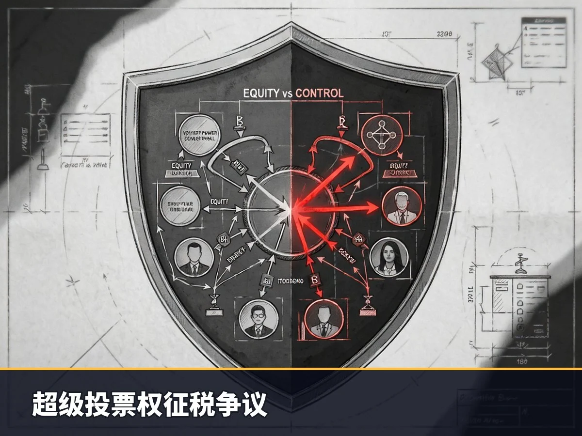 超级投票权征税争议