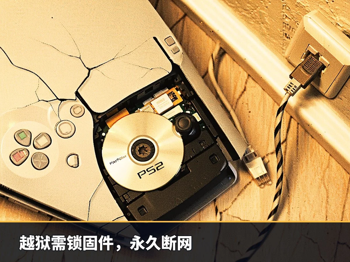 越狱需锁固件，永久断网