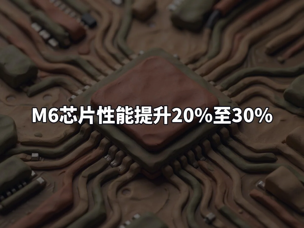 M6芯片性能提升20%至30%