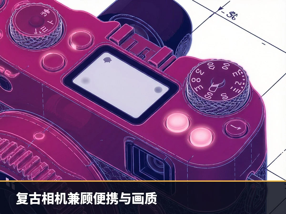 复古相机兼顾便携与画质