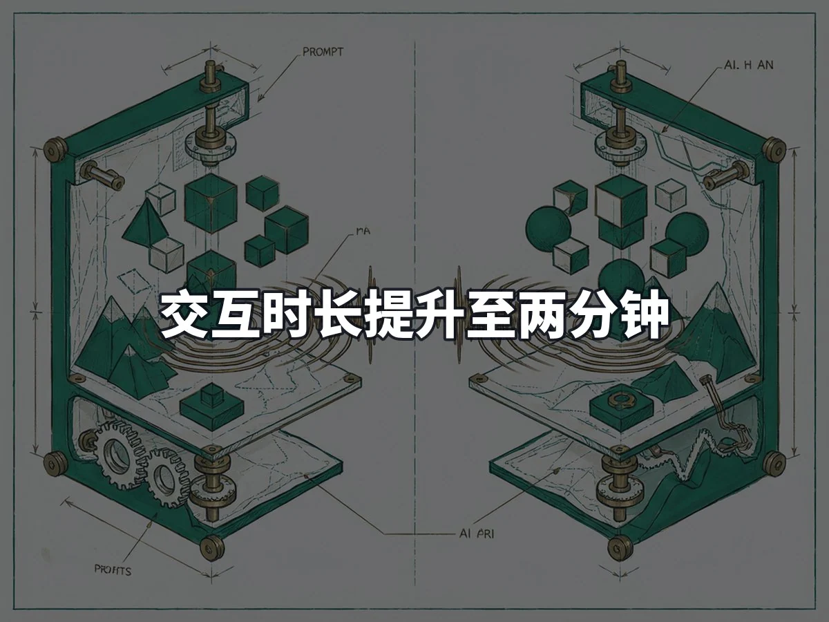 交互时长提升至两分钟