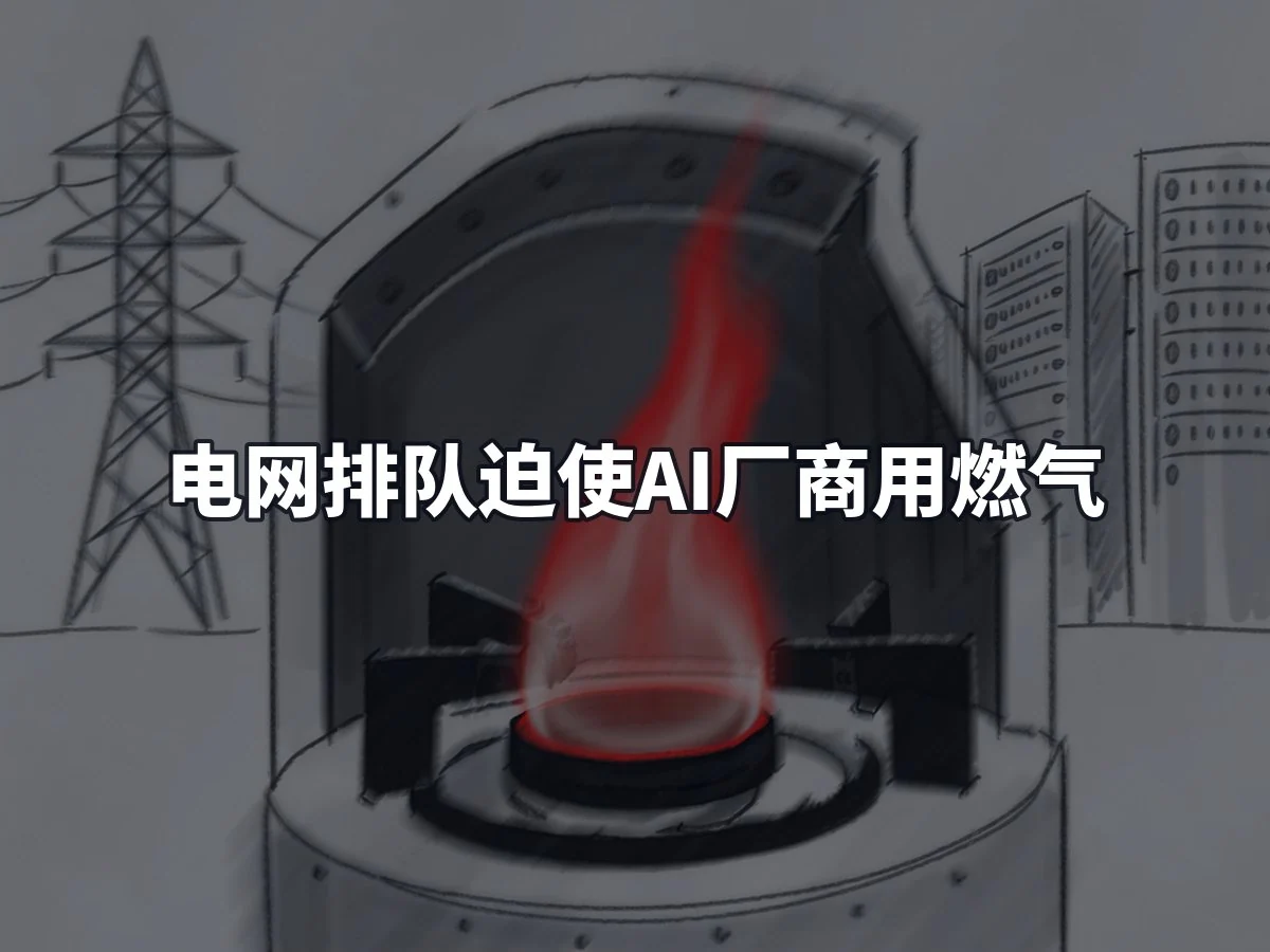 电网排队迫使AI厂商用燃气