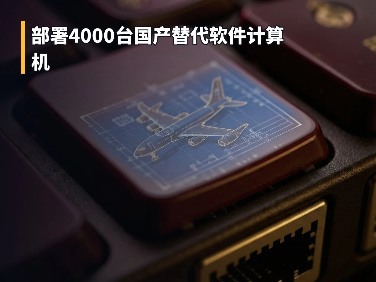 部署4000台国产替代软件计算机