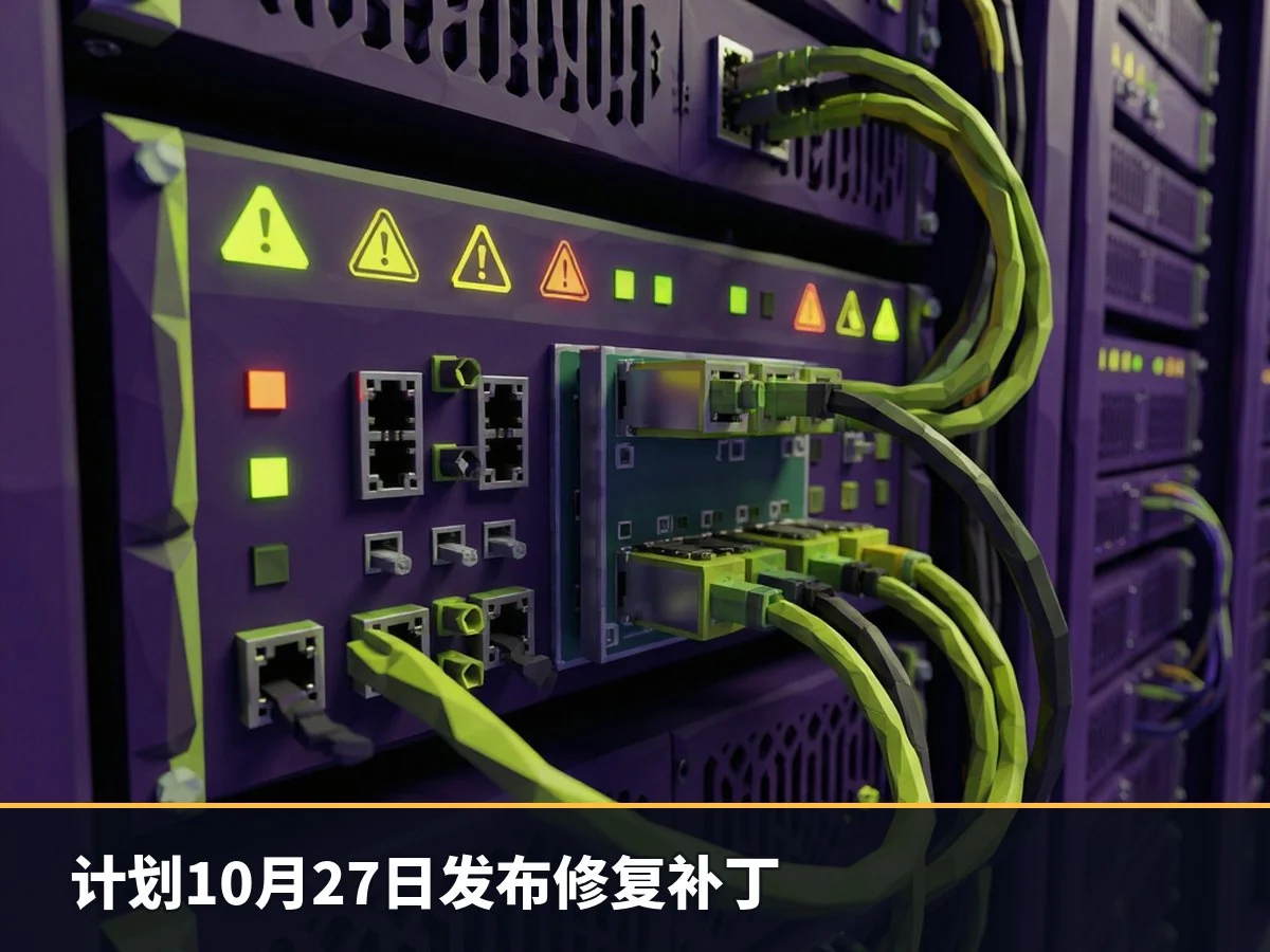 计划10月27日发布修复补丁