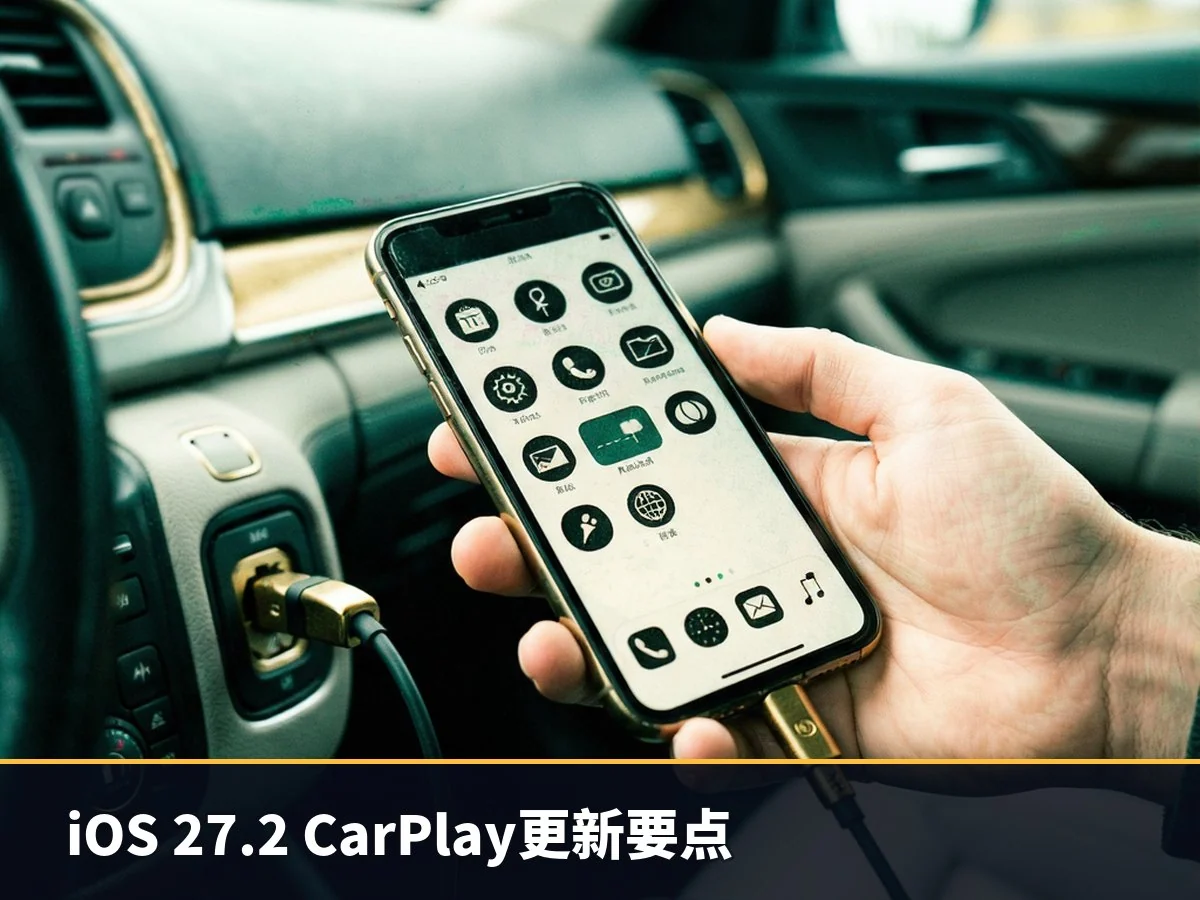 iOS 27.2 CarPlay更新要点