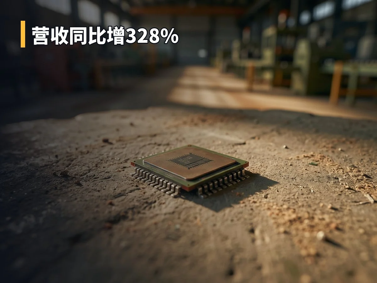 营收同比增328%