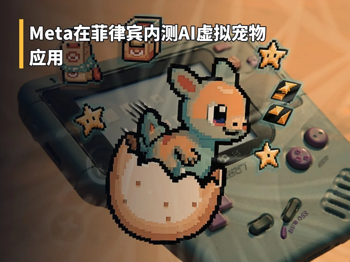 Meta在菲律宾内测AI虚拟宠物应用