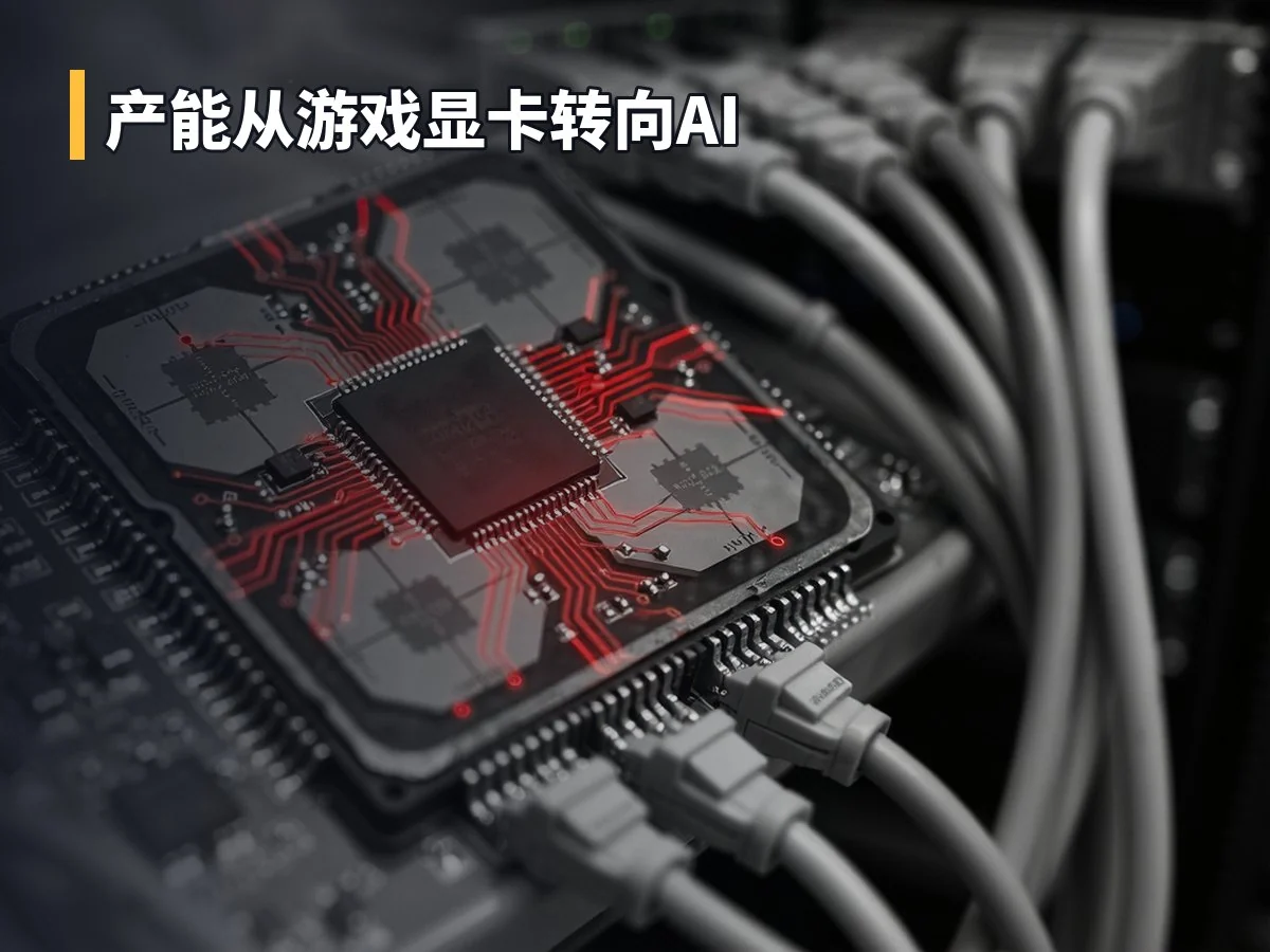 产能从游戏显卡转向AI