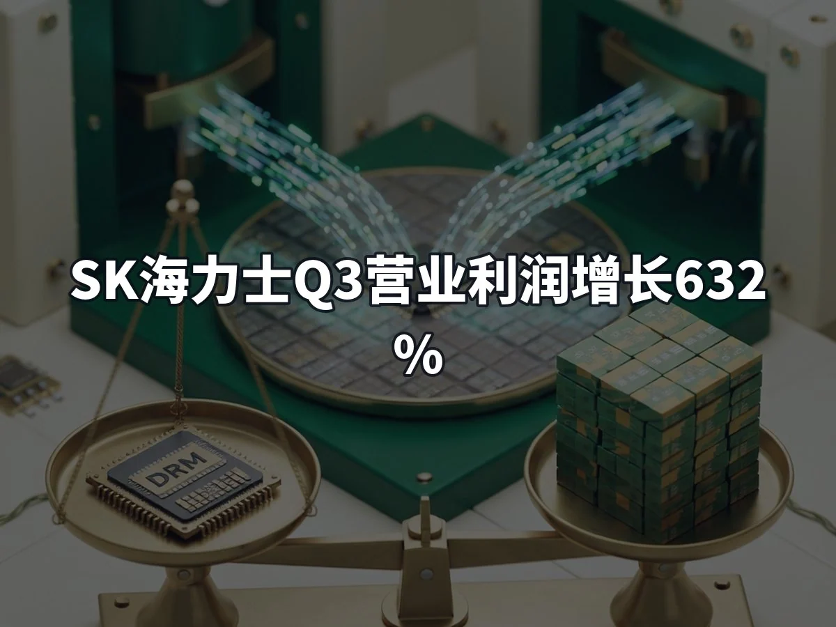 SK海力士Q3营业利润增长632%