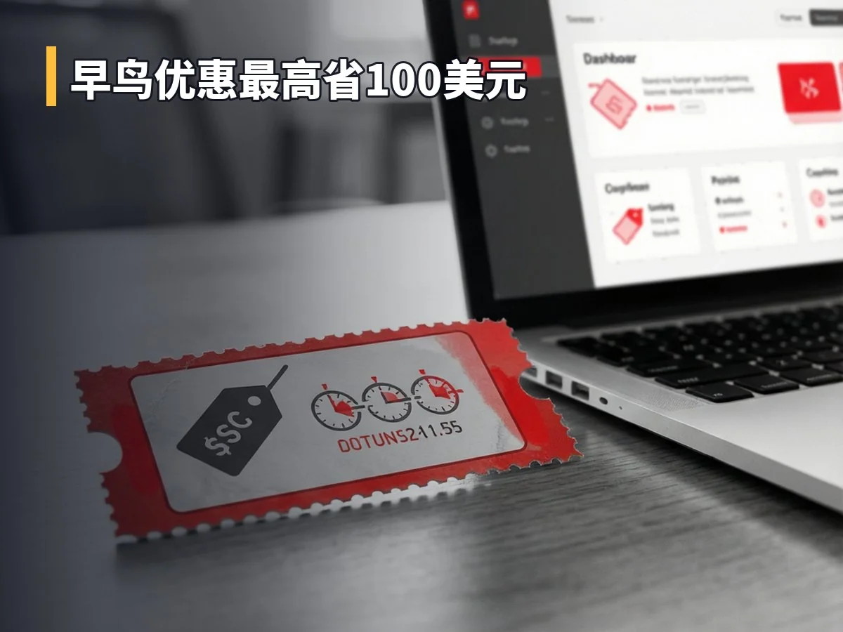 早鸟优惠最高省100美元