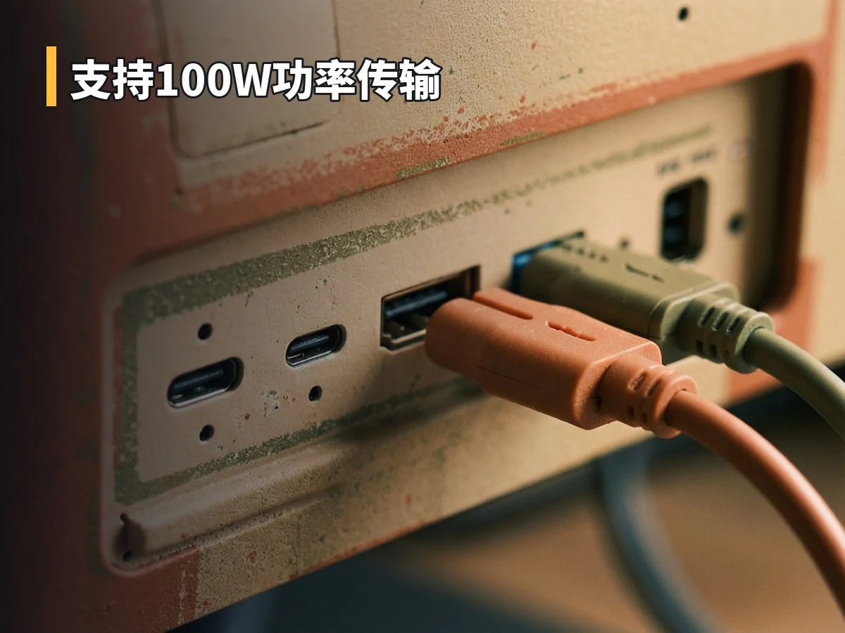 支持100W功率传输
