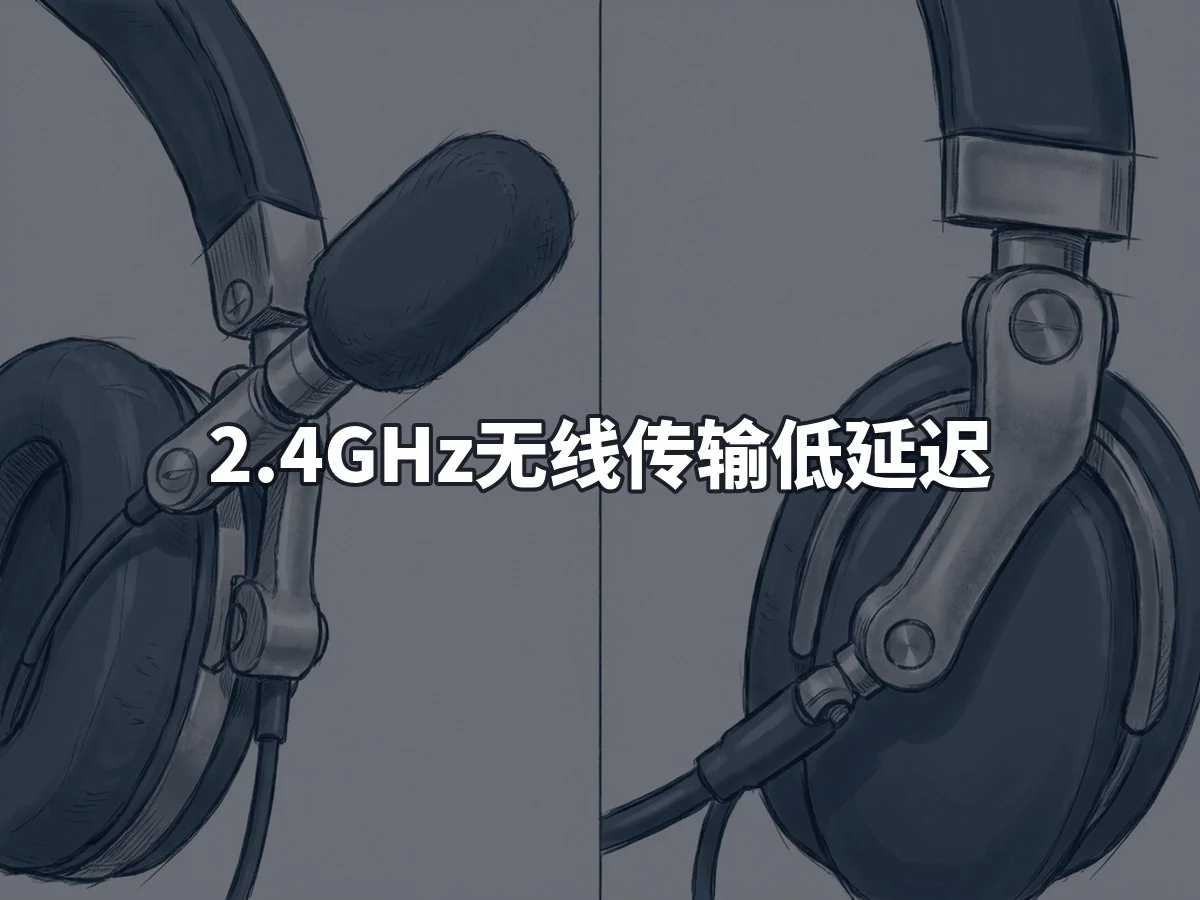 2.4GHz无线传输低延迟