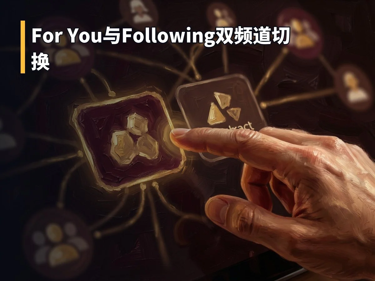 For You与Following双频道切换