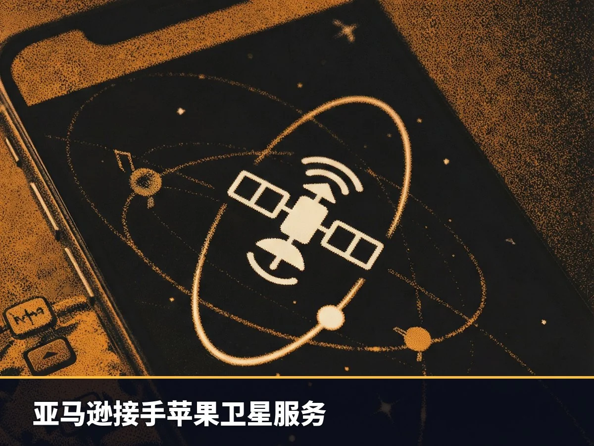 亚马逊接手苹果卫星服务