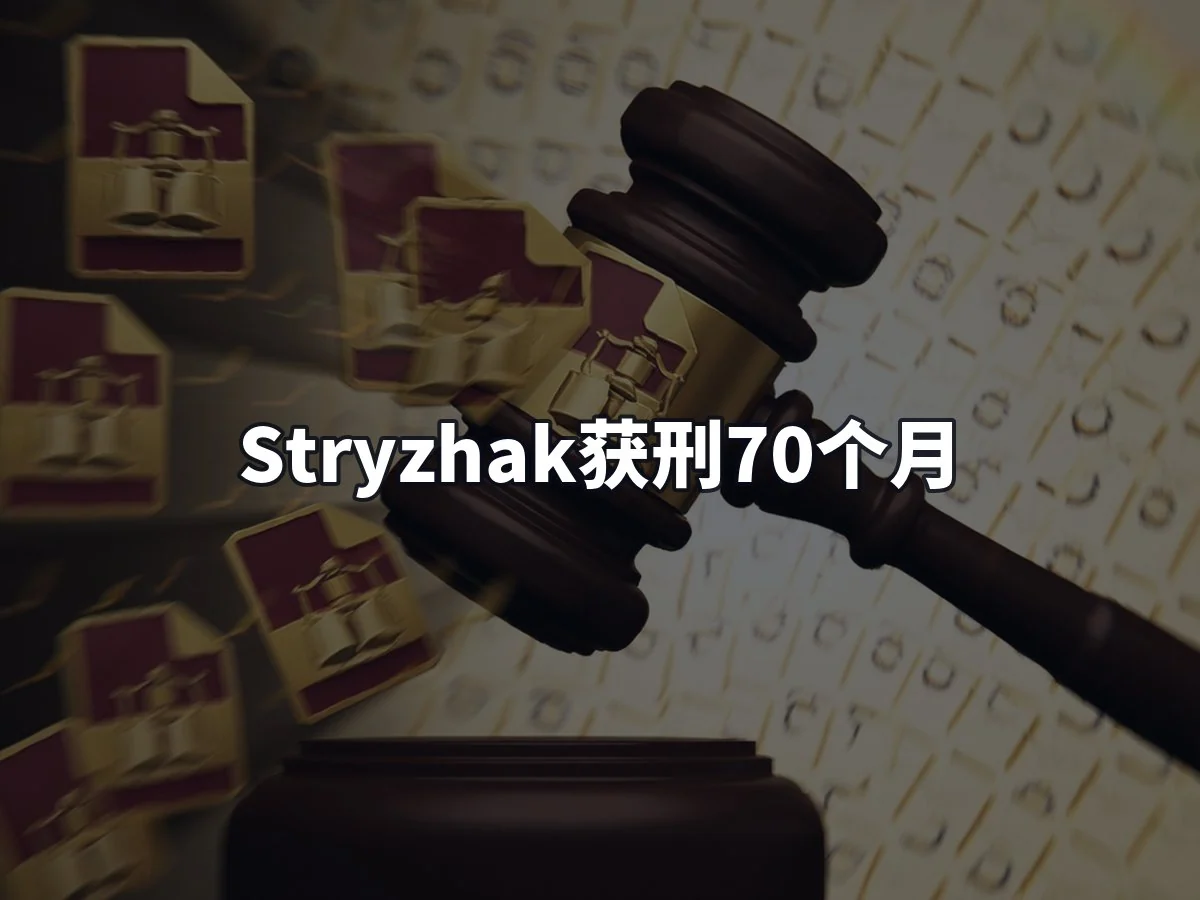 Stryzhak获刑70个月