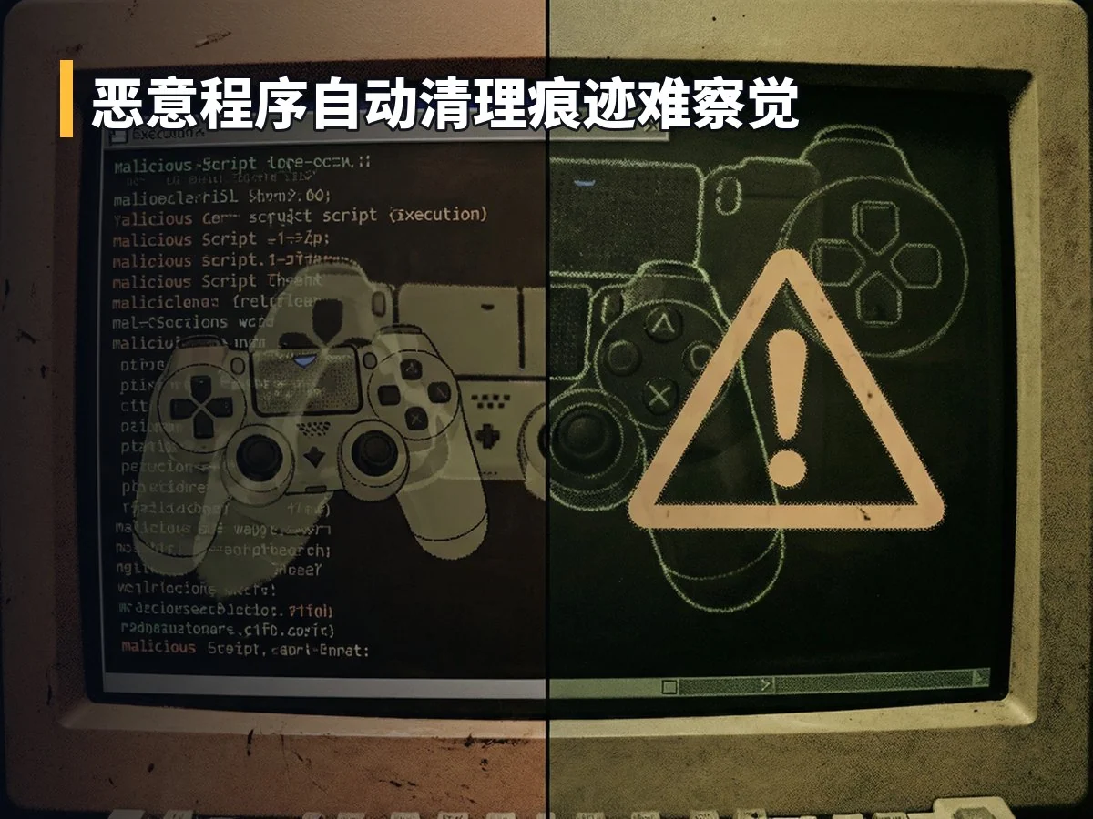 恶意程序自动清理痕迹难察觉