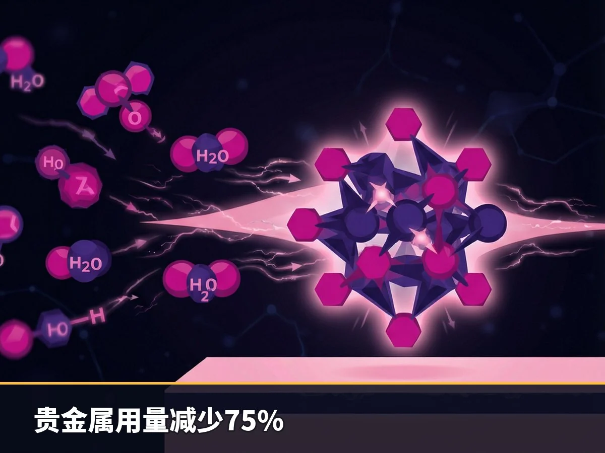 贵金属用量减少75%